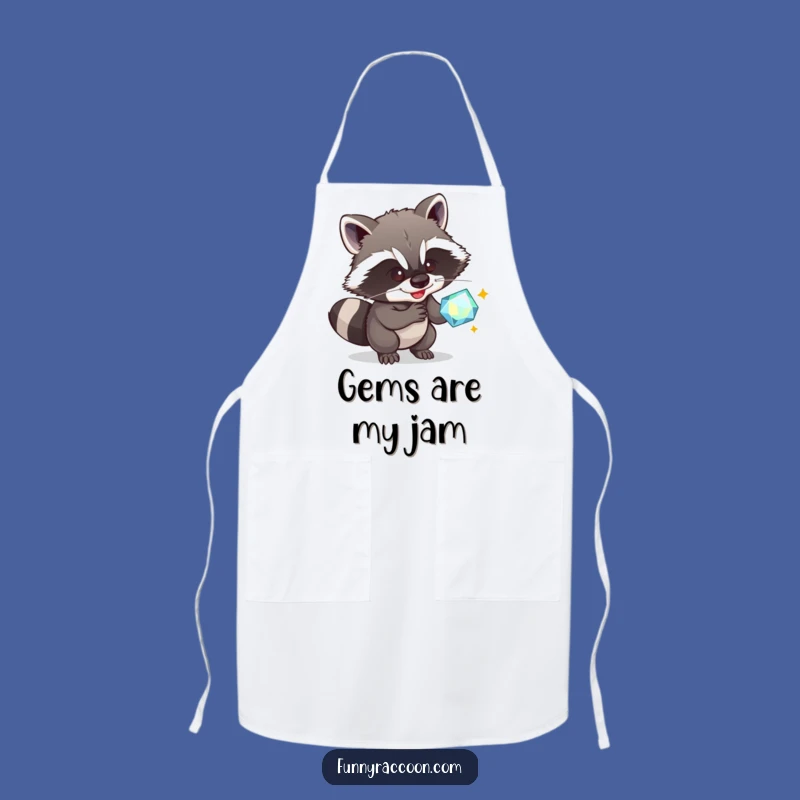 Funny Raccoon Chef's Hat Apron: Master Your Kitchen with Mischief