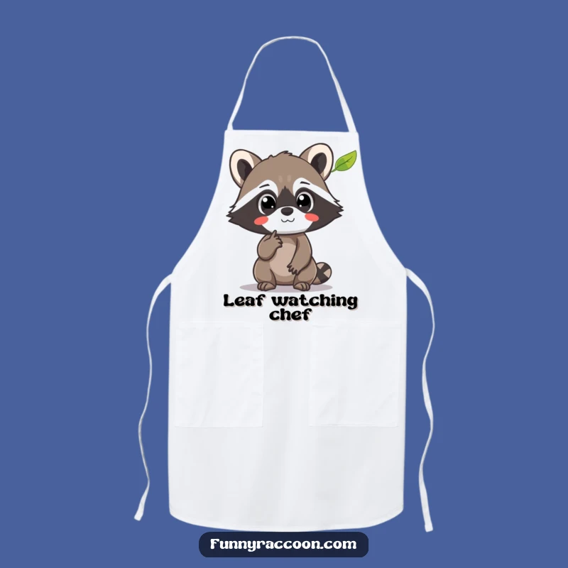 Funny Raccoon Gardener's Apron: Tend to Wonder with Style