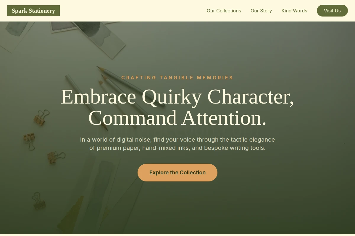 Spark Stationery